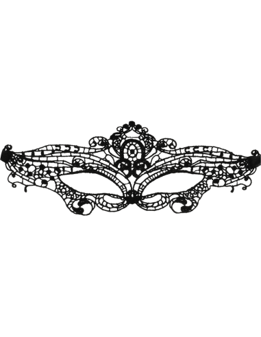 COQUETTE CHIC DESIRE - LACE MASK BLACK