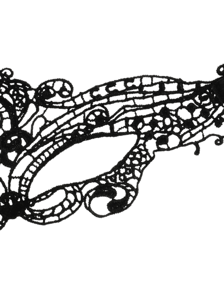 COQUETTE CHIC DESIRE - JUODOS NIĖRINIŲ KAUKĖS