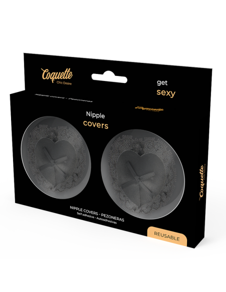 COQUETTE CHIC DESIRE - NIPPLE COVERS LACE BLACK