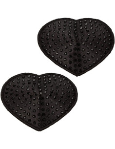 CALEXOTICS - RADIANCE HEART-SHAPED JEWEL NIPPLE SHIELDS 2