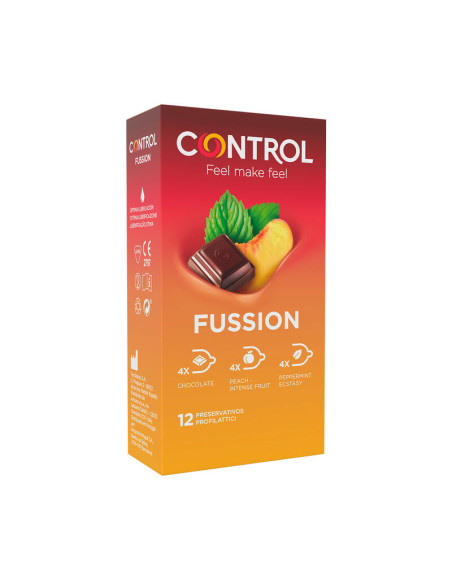 CONTROL - FUSSION PREZERVATYVAI 12 VIENETŲ