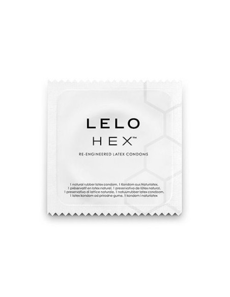 LELO - HEX prezervatyvų dėžutė, 36 vienetai