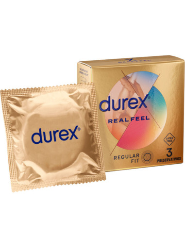 DUREX - REAL FEEL PREZERVATYVAI 3 VIENETAI