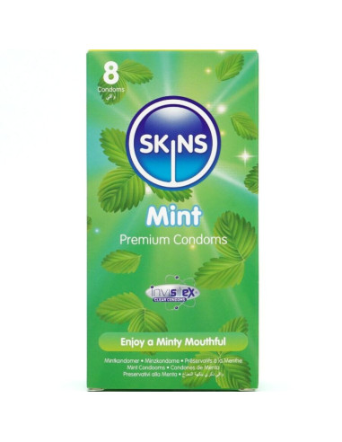 SKINS - MINT PREMIUM CONDOMS PACK 8