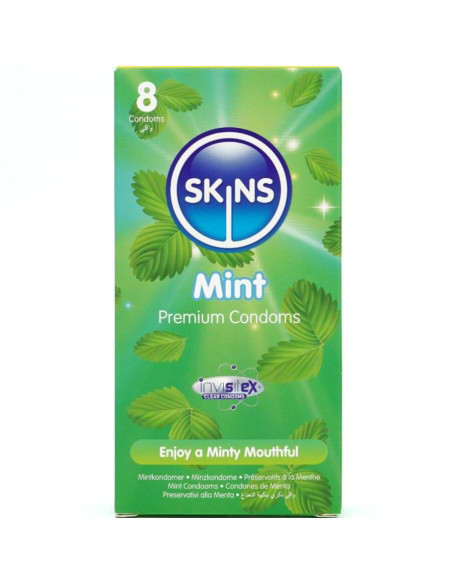 SKINS - MINT PREMIUM CONDOMS PACK 8