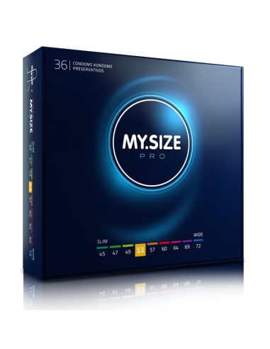 MY SIZE - PRO CONDOMS 53 MM 36 UNITS