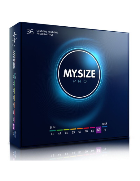MY SIZE - PRO CONDOMS 69 MM 36 UNITS