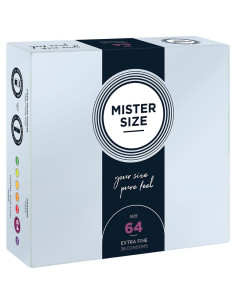 MISTER SIZE - PREZERVATYVAI, XXL DYDIS 64 MM (36 VIENETAI)
