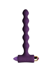 ROCKS-OFF - ANAL PLUG WITH VIBRATION AND RIVERLES PETITE SENSATIONS PEARLS