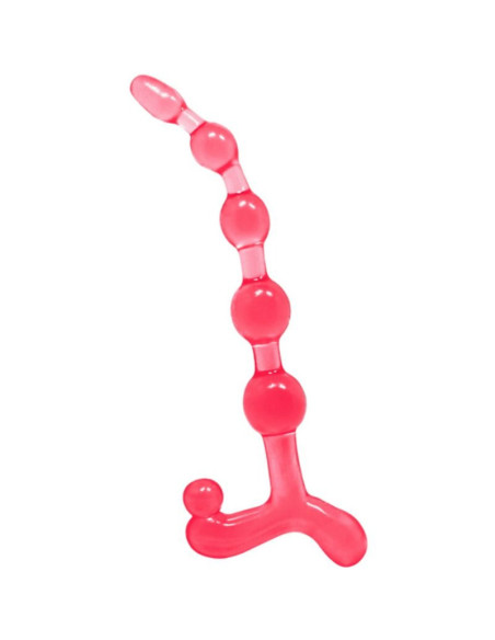 BAILE - BENDY TWIST RED ANAL BALLS