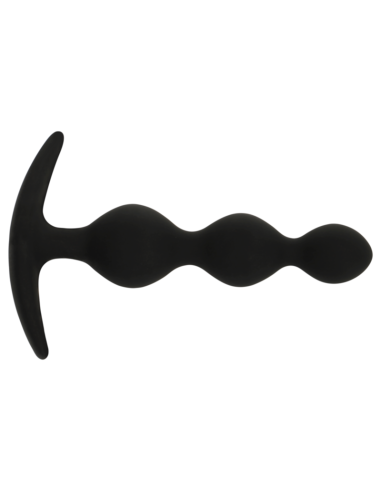 BLACKandSILVER - RUPERT analinio kamuoliuko grandinėlė 10 CM