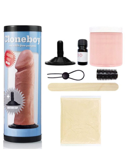 CLONEBOY - DILDO and SUCTION CAP PINK