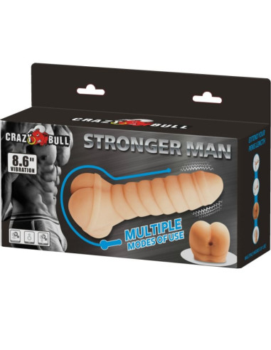 CRAZY BULL - MULTIFUNCTIONAL PENIS 21.8 CM