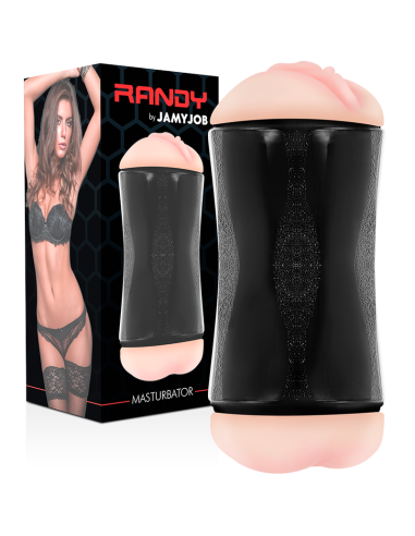 JAMYJOB - RANDY DOUBLE HOLE MASTURBATOR - VAGINA AND ANUS