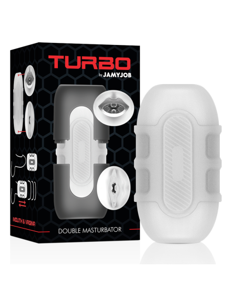 JAMYJOB - TURBO DOUBLE MASTURBATOR