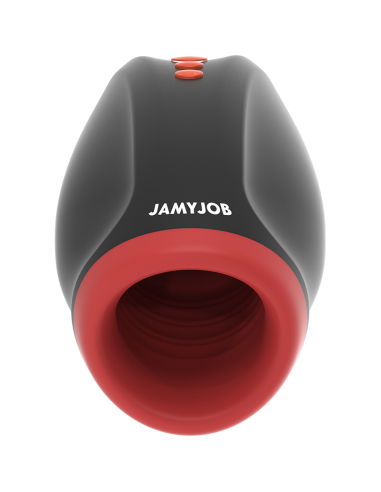 JAMYJOB - NOVAX masturbatorius su vibracija ir suspaudimu