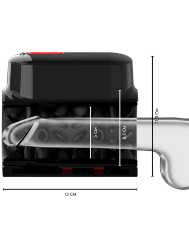JAMYJOB - VORTEX THRUSTING AND 360 ROTATE TECH TURBO MODE MASTURBATOR