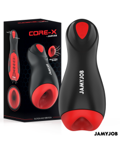 JAMYJOB - CORE-X automatinis masturbatorius su 5 siurbimo ir vibracijos režimais