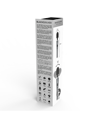 BLACKandSILVER - DEXTER MASAŽINIS LAZDELĖ