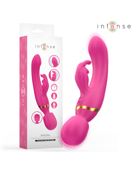 INTENSE - WINONA DOUBLE VIBRATOR RABBIT and WAND