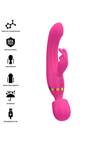 INTENSE - WINONA DOUBLE VIBRATOR RABBIT and WAND