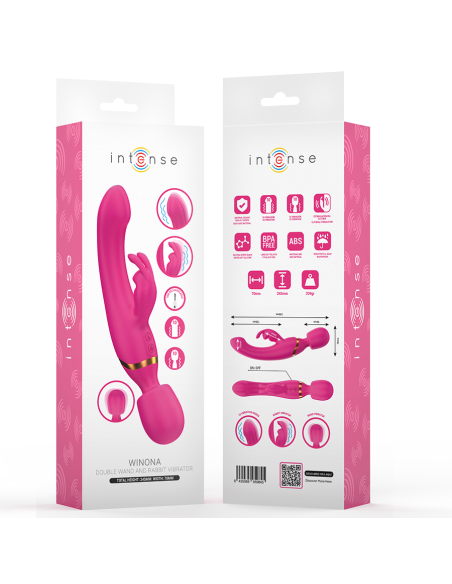 INTENSE - WINONA DOUBLE VIBRATOR RABBIT and WAND
