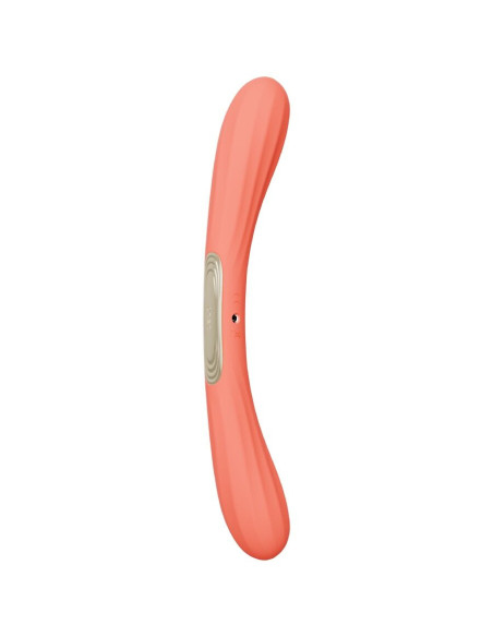 LELO - BOOMERANG DOUBLE ENDED VIBRATOR CORAL RED