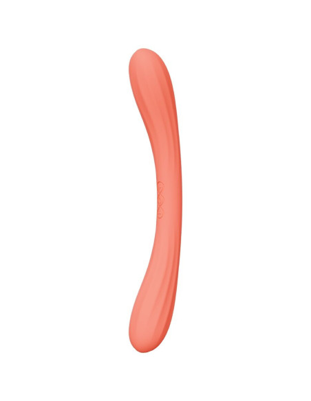LELO - BOOMERANG DOUBLE ENDED VIBRATOR CORAL RED