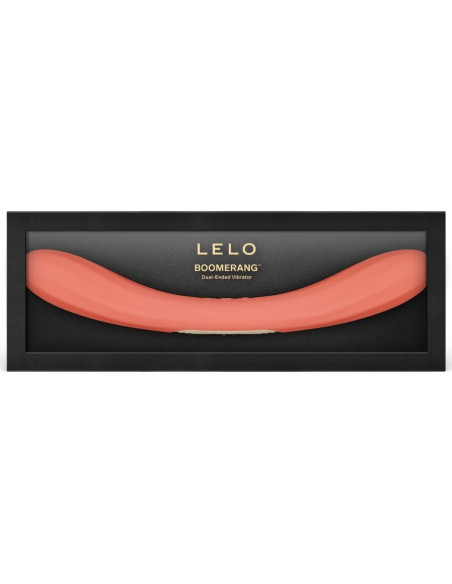 LELO - BOOMERANG DOUBLE ENDED VIBRATOR CORAL RED