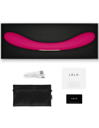 LELO - BOOMERANG DOUBLE ENDED VIBRATOR CERISE