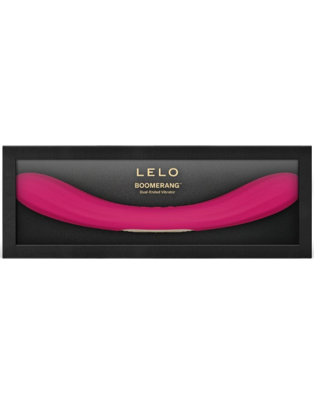 LELO - BOOMERANG DOUBLE ENDED VIBRATOR CERISE