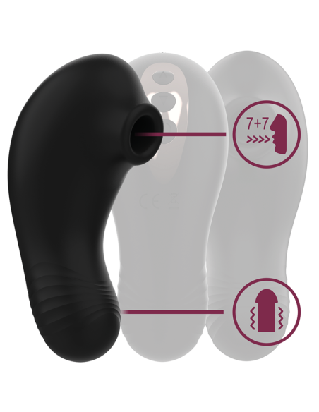RITHUAL - SHUSHU PRO POCKET CLITORIS STIMULATOR 2 POWERFUL JET MOTORS