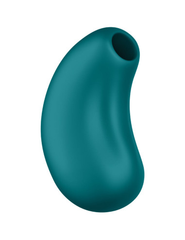 FUN FACTORY - CHERIE DOUBLE AIR PULSE VIBRATOR BOTTLE GREEN