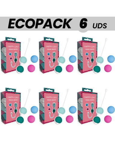 ECOPACK 6 UNITS - HAPPY LOKY KEGEL BEADS PELVIC FLOOR TRAINING
