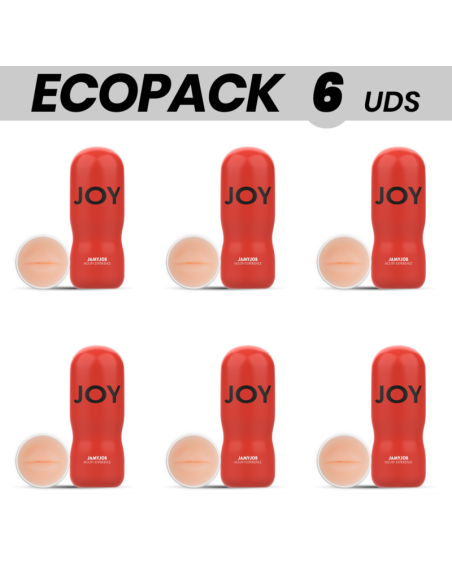 ECOPACK 6 UNITS - JAMYJOB EXCITING MOUTH MASTURBATOR