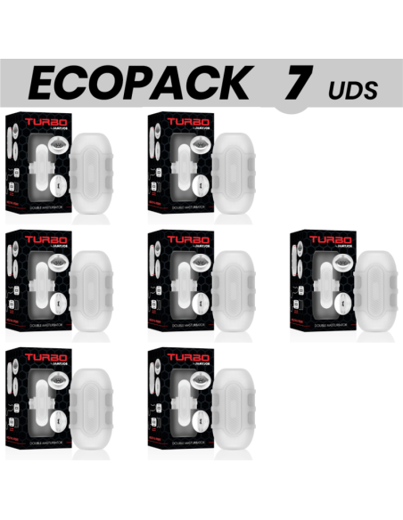 ECOPACK 7 VIENETAI - JAMYJOB TURBO DVIGUBAS MASTURBATORIUS