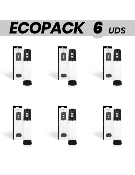 ECOPACK 6 UNITS - INTENSE PUMP AUTOMATIC PENIS PUMP