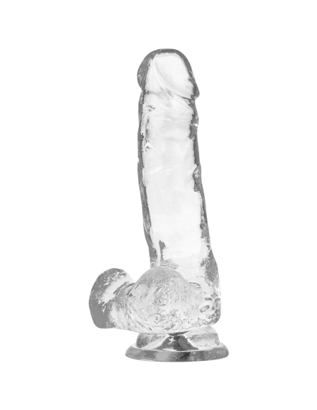 X RAY - HARNESS CLEAR COCK WITH BALLS 18.5 CM -O- 3.8 CM
