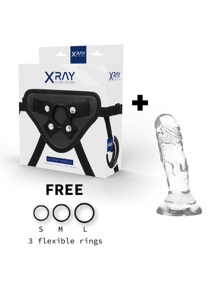 X RAY - SKAIDRŪS PASIDAIŽYMĖJIMO DIRŽAI 12 CM - O - 2,6 CM