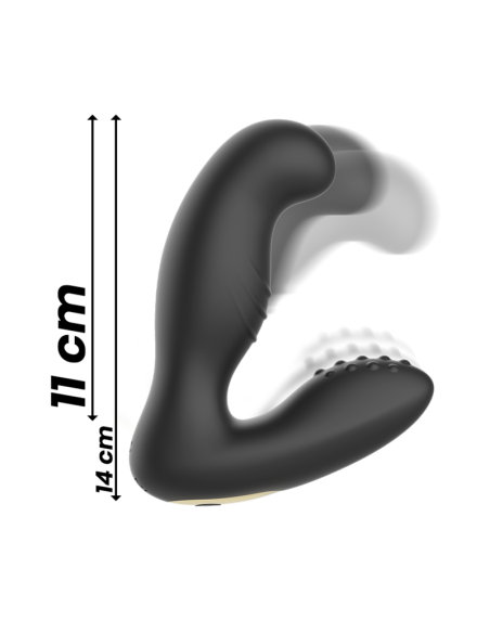 IBIZA - Analinis masažuoklis su nuotolinio valdymo pultu 10 x 3,5 cm