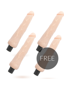 LOVECLONE - RAGNAR SELF LUBRICATION VIBRATOR 24.5 CM -O- 3.5 CM 3 1 FREE