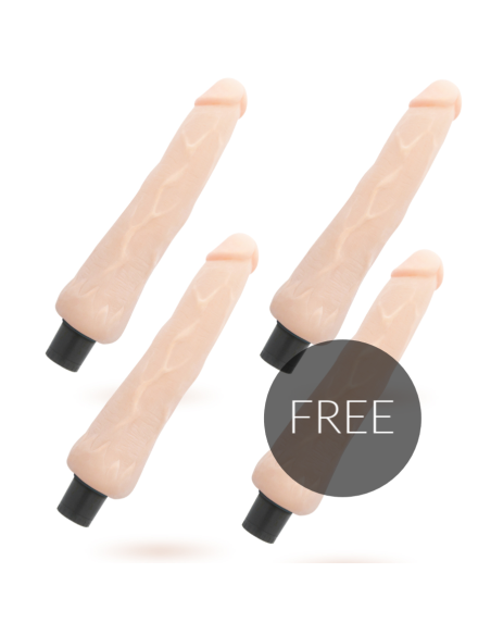 LOVECLONE - RAGNAR SELF LUBRICATION VIBRATOR 24.5 CM -O- 3.5 CM 3 1 FREE