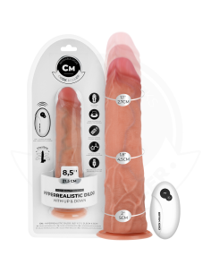 COCK MILLER - HYPER-REALISTIC DILDO WITH SUCTION CUP AND THRUSTING WITH REMOTE CONTROL 21.5 CM 2