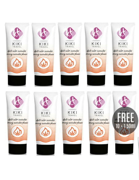 KIKÍ TRAVEL - CANNABIS WARMING EFFECT 50 ML 101 FREE