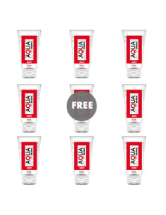 AQUA TRAVEL - LOLLIPOP FLAVOUR WATERBASED LUBRICANT - 50 ML 81 FREE