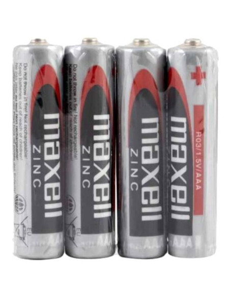 MAXELL - BATTERY SALINA MANGANESO AAA R03 RETRACTIL4
