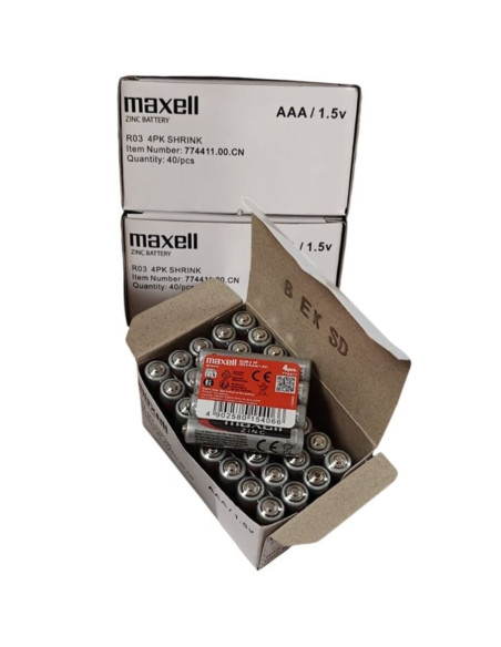 MAXELL - BATTERY SALINA MANGANESO AAA R03 RETRACTIL4