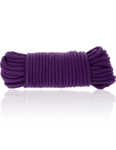 DARKNESS - COTTON BONDAGE ROPE 20 METERS LILAC