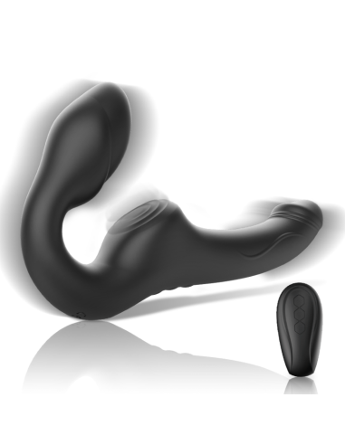 IBIZA - STRAPLESS VIBRATOR WITH REMOTE CONTROL PUSH BUTTON