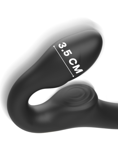 IBIZA - STRAPLESS VIBRATOR WITH REMOTE CONTROL PUSH BUTTON